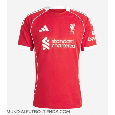 Camiseta Liverpool Dominik Szoboszlai #8 Primera Equipación Replica 2025-26 mangas cortas Camiseta Liverpool Dominik Szoboszlai #8 Primera Equipación Replica 2025-26 mangas cortas
